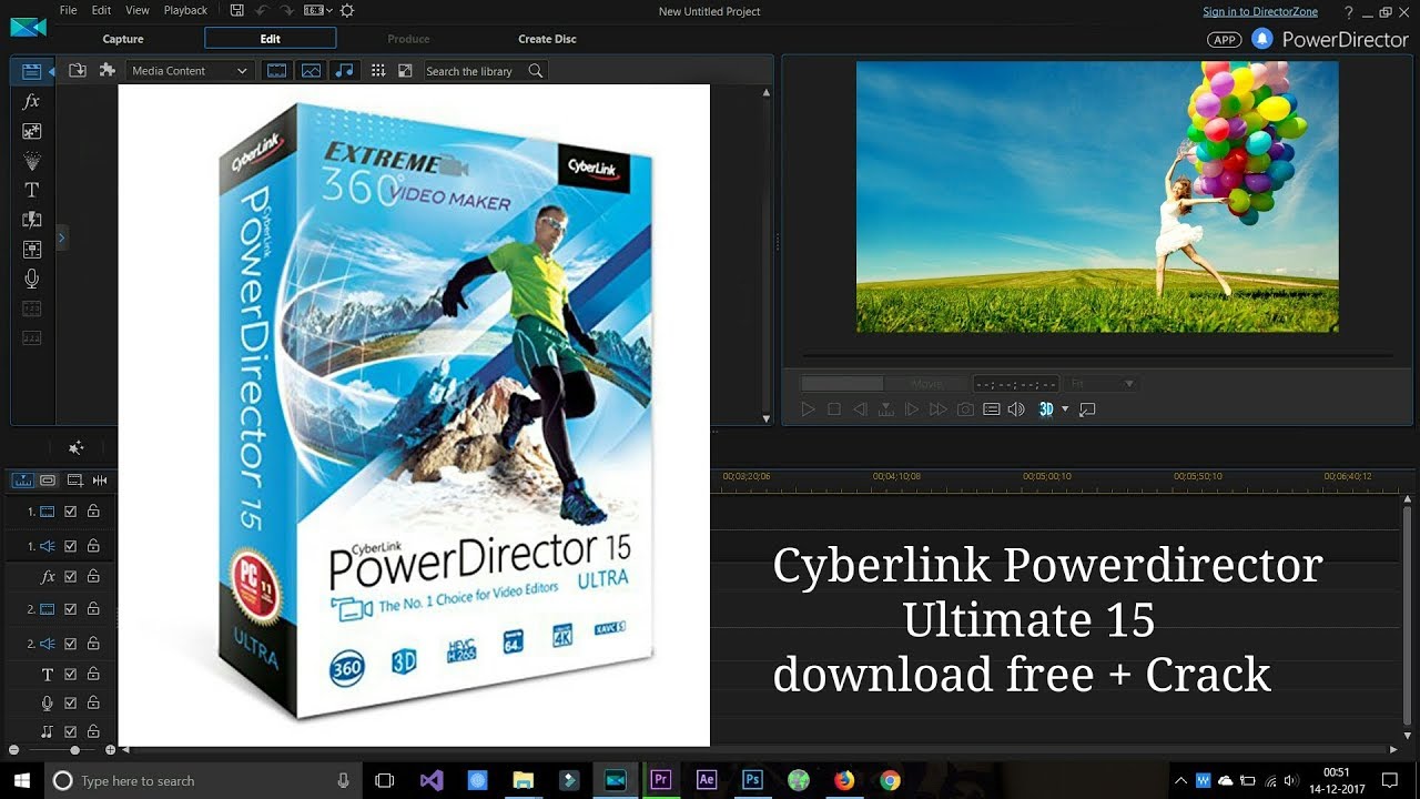 cyberlink powerdirector download for pc